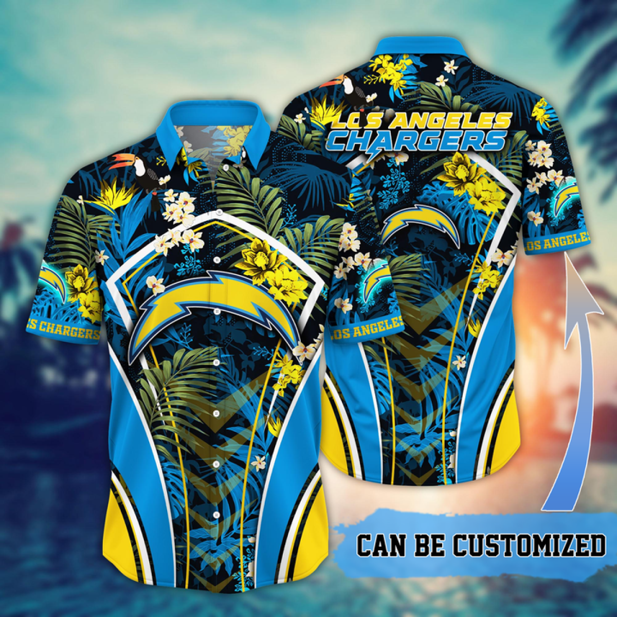 TRENDING] Los Angeles Chargers NFL Hawaiian Shirt, Retro Vintage Summer