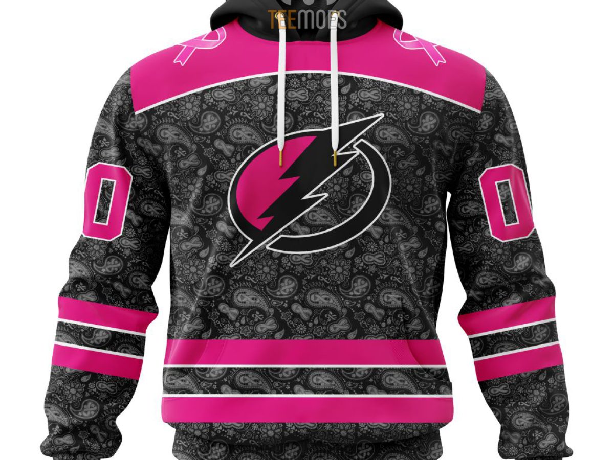 Personalized NHL Tampa Bay Lightning Crewneck Sweatshirt Special Pink  October Fight Breast Cancer Gift For Man